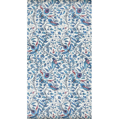 CLARKE AND CLARKE W0104/01.CAC.0 ROUSSEAU BLUE Wallpaper - Eade's Wallpaper