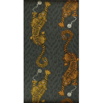 CLARKE AND CLARKE W0105/01.CAC.0 TIGRIS FLAME Wallpaper - Eade's Wallpaper
