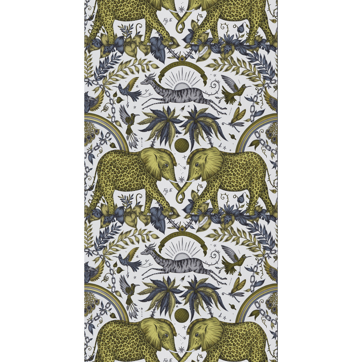 CLARKE AND CLARKE W0121/02.CAC.0 ZAMBEZI GOLD Wallpaper - Eade's Wallpaper