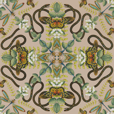 CLARKE AND CLARKE W0129/01.CAC.0 EMERALD FOREST WP BLUSH Wallpaper - Eade's Wallpaper