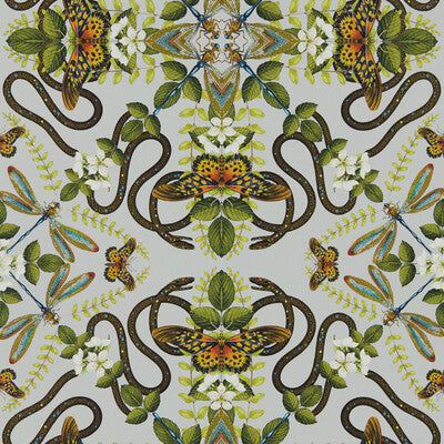 CLARKE AND CLARKE W0129/04.CAC.0 EMERALD FOREST WP SMOKE Wallpaper - Eade's Wallpaper