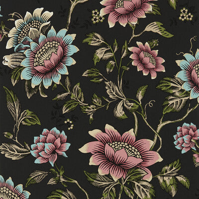 CLARKE AND CLARKE W0134/04.CAC.0 TONQUIN WP NOIR Wallpaper - Eade's Wallpaper