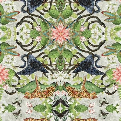 CLARKE AND CLARKE W0136/02.CAC.0 WONDERLUST WP DOVE Wallpaper - Eade's Wallpaper