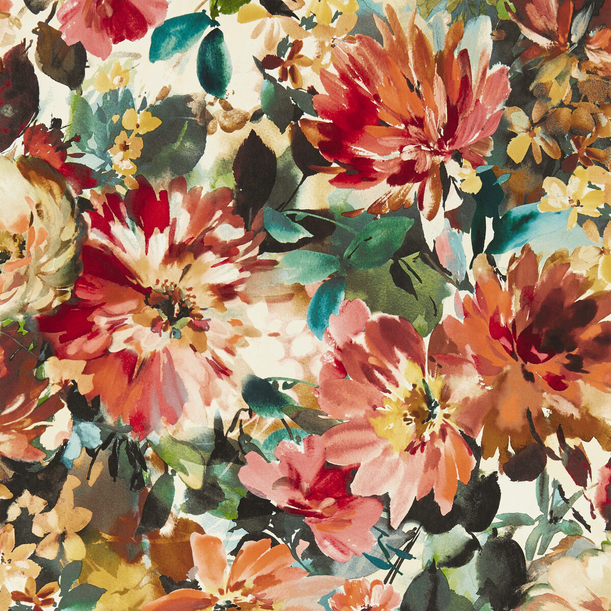 CLARKE AND CLARKE W0145/04.CAC.0 TAHITI ROUGE WP Wallpaper - Eade's Wallpaper