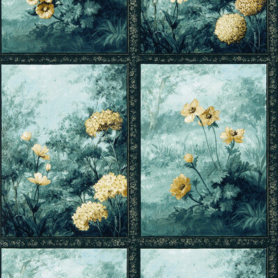 CLARKE AND CLARKE W0155/02.CAC.0 ARTUS DENIM OCHRE WP Wallpaper - Eade's Wallpaper