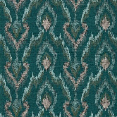 CLARKE AND CLARKE W0170/03.CAC.0 VELLUTO TEAL WP Wallpaper - Eade's Wallpaper