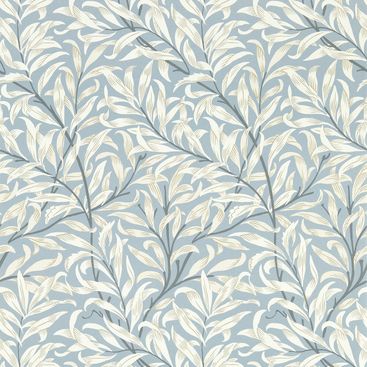 CLARKE AND CLARKE W0172/02.CAC.0 WILLOW BOUGHS DOVE WP Wallpaper - Eade's Wallpaper