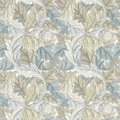 CLARKE AND CLARKE W0175/03.CAC.0 ACANTHUS DOVE WP Wallpaper - Eade's Wallpaper