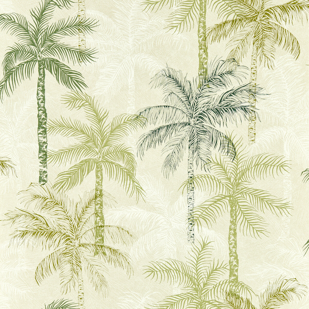 CLARKE AND CLARKE W0189/04.CAC.0 PALMYRA PALM WP Wallpaper - Eade's Wallpaper