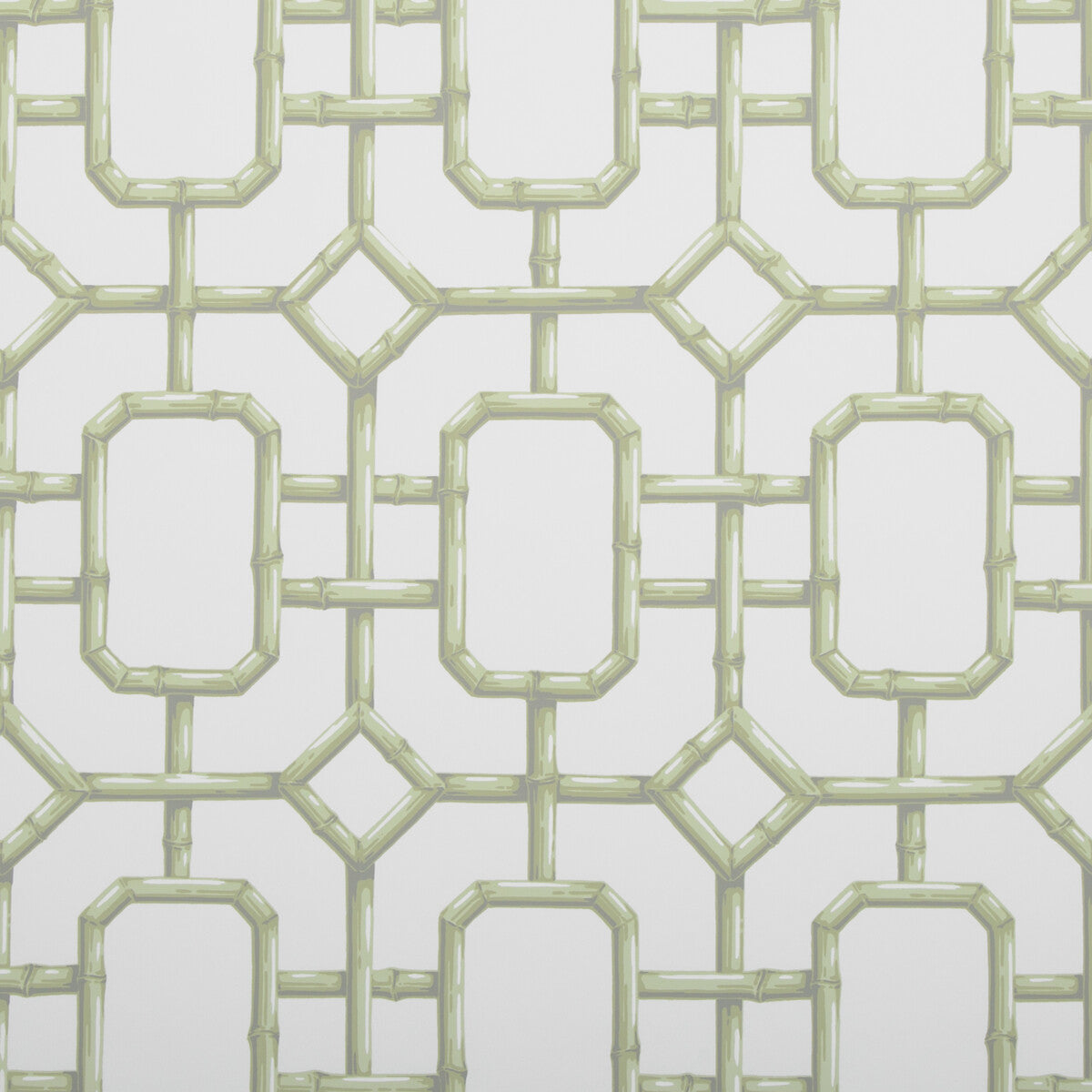 KRAVET COUTURE W3404.23.0 BAMBU FRET CELERY Wallpaper - Eade's Wallpaper