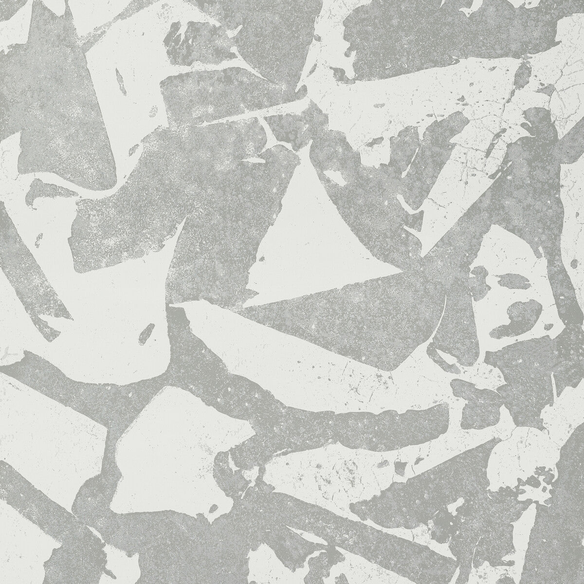 KRAVET COUTURE W3568.11.0 SOCIAL CANVAS SILVER Wallpaper - Eade's Wallpaper