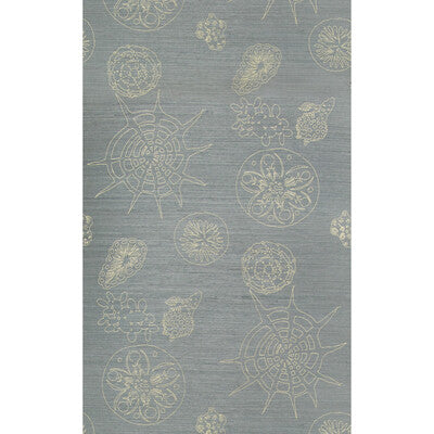 KRAVET COUTURE W3584.311.0 TELESCOPIC G SURF / SAND Wallpaper - Eade's Wallpaper