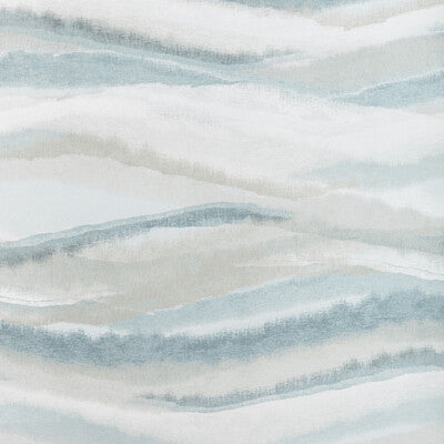 KRAVET COUTURE W3827.511.0 STRIATE WP CHAMBRAY Wallpaper - Eade's Wallpaper