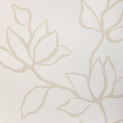 KRAVET COUTURE W3886.161.0 FLORAL SKETCH WP NATURAL Wallpaper - Eade's Wallpaper