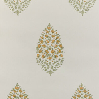 KRAVET COUTURE W3938.316.0 ATELIER PAISLEY WP WHEAT Wallpaper - Eade's Wallpaper