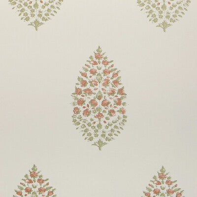 KRAVET COUTURE W3938.317.0 ATELIER PAISLEY WP CLAY Wallpaper - Eade's Wallpaper