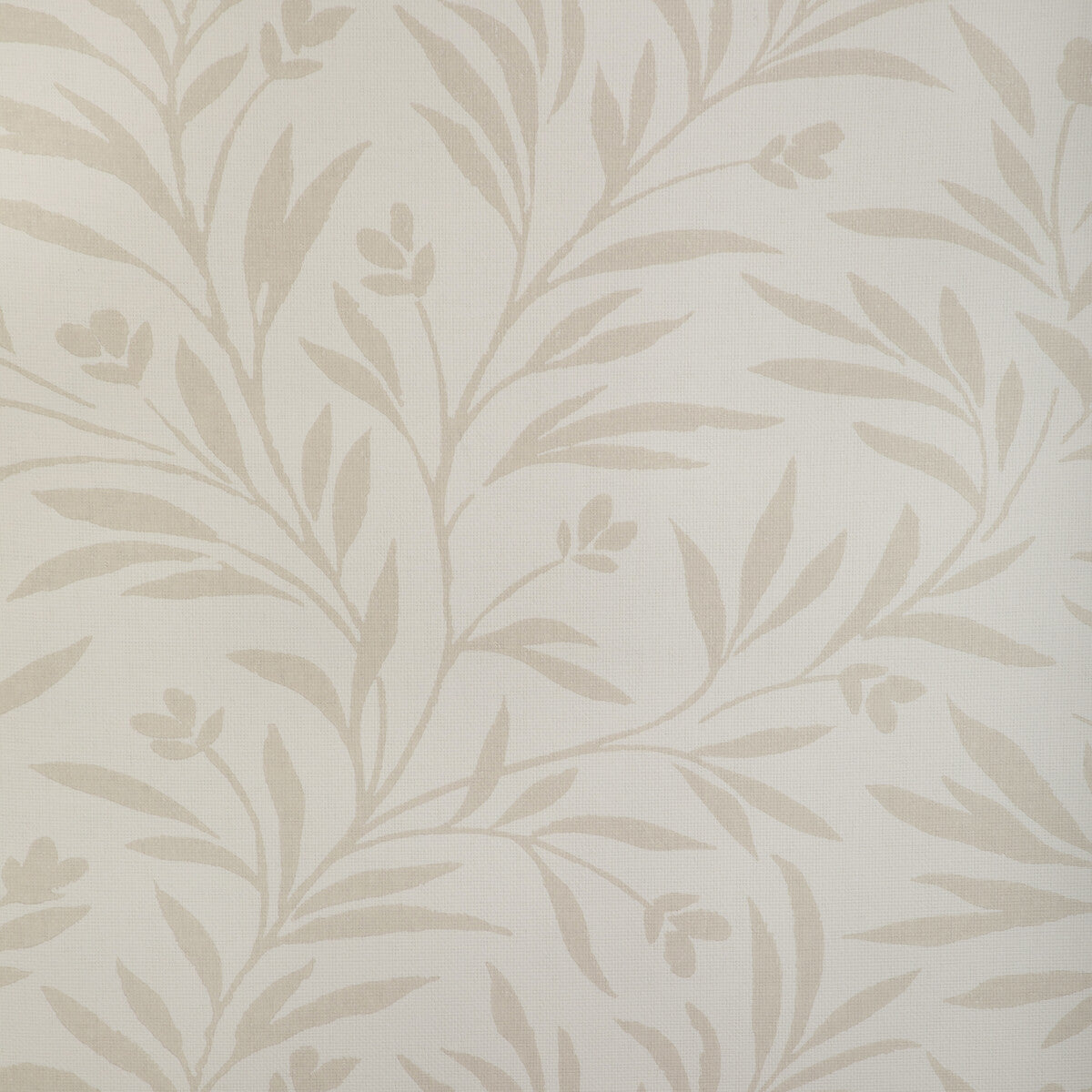 KRAVET COUTURE W3939.161.0 WISPY VINES WP NATURAL Wallpaper - Eade's Wallpaper