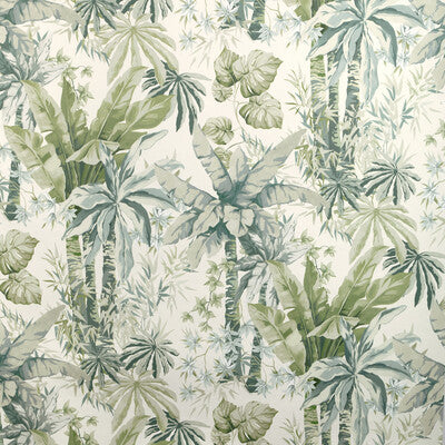 KRAVET COUTURE W4147.315.0 JUNGLEWOOD WP BLUE SAGE Wallpaper - Eade's Wallpaper