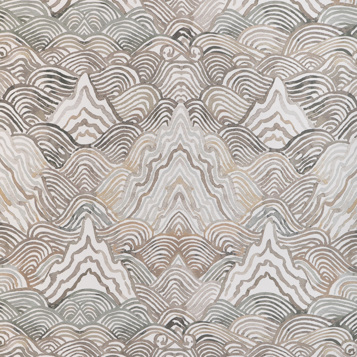 KRAVET COUTURE W4150.52.0 SHANGRI LA WP STONE Wallpaper - Eade's Wallpaper
