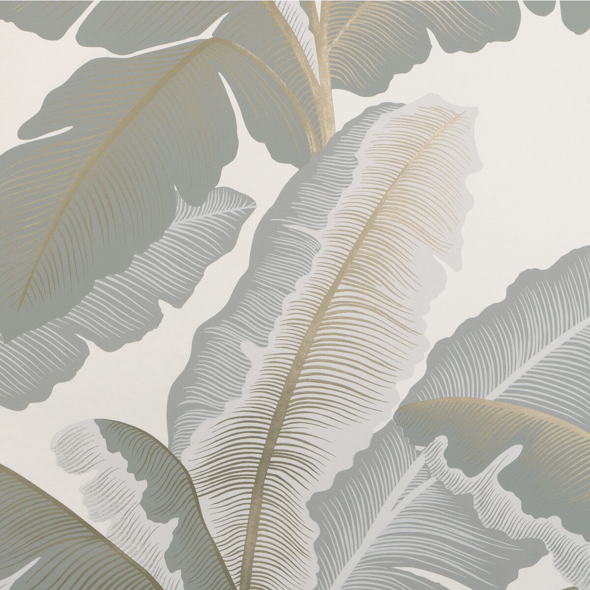 KRAVET COUTURE W4151.1611.0 ISLA ROYAL WP MIST Wallpaper - Eade's Wallpaper
