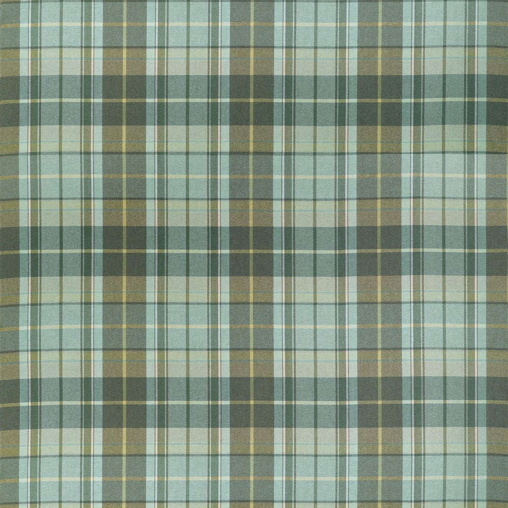 Thibaut SCOT'S PLAID W710535 in Sage Fabric - BOXWOOD FABRIC