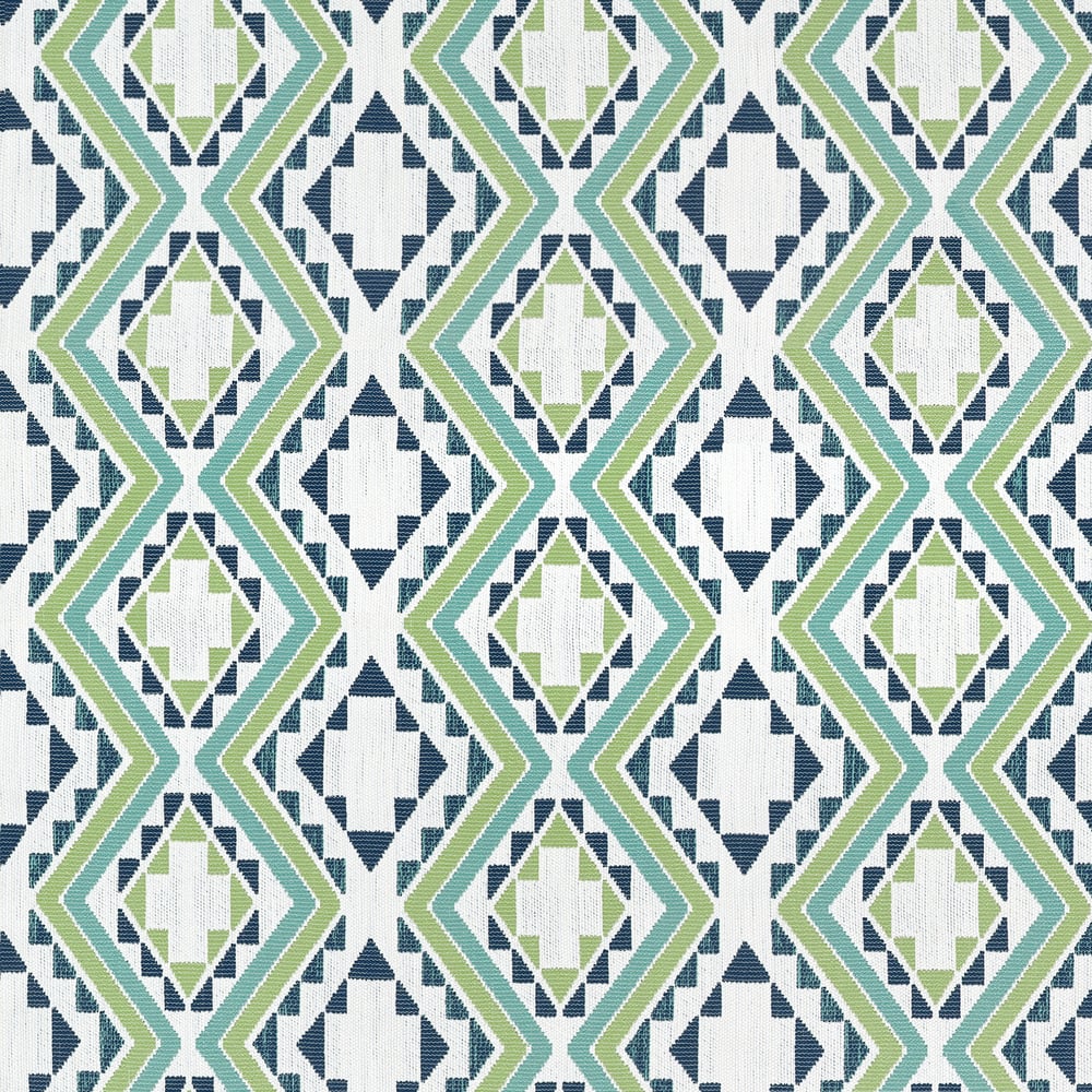 Thibaut SAGAMORE W711112 in Pear and Navy Fabric - ACADIA