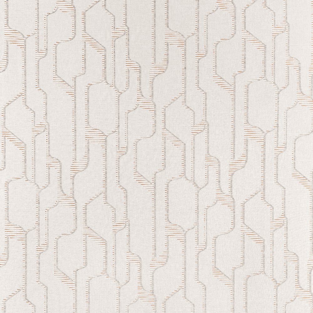 Thibaut METRO W724486 in Copper Fabric - YUTORI FABRIC BOOK