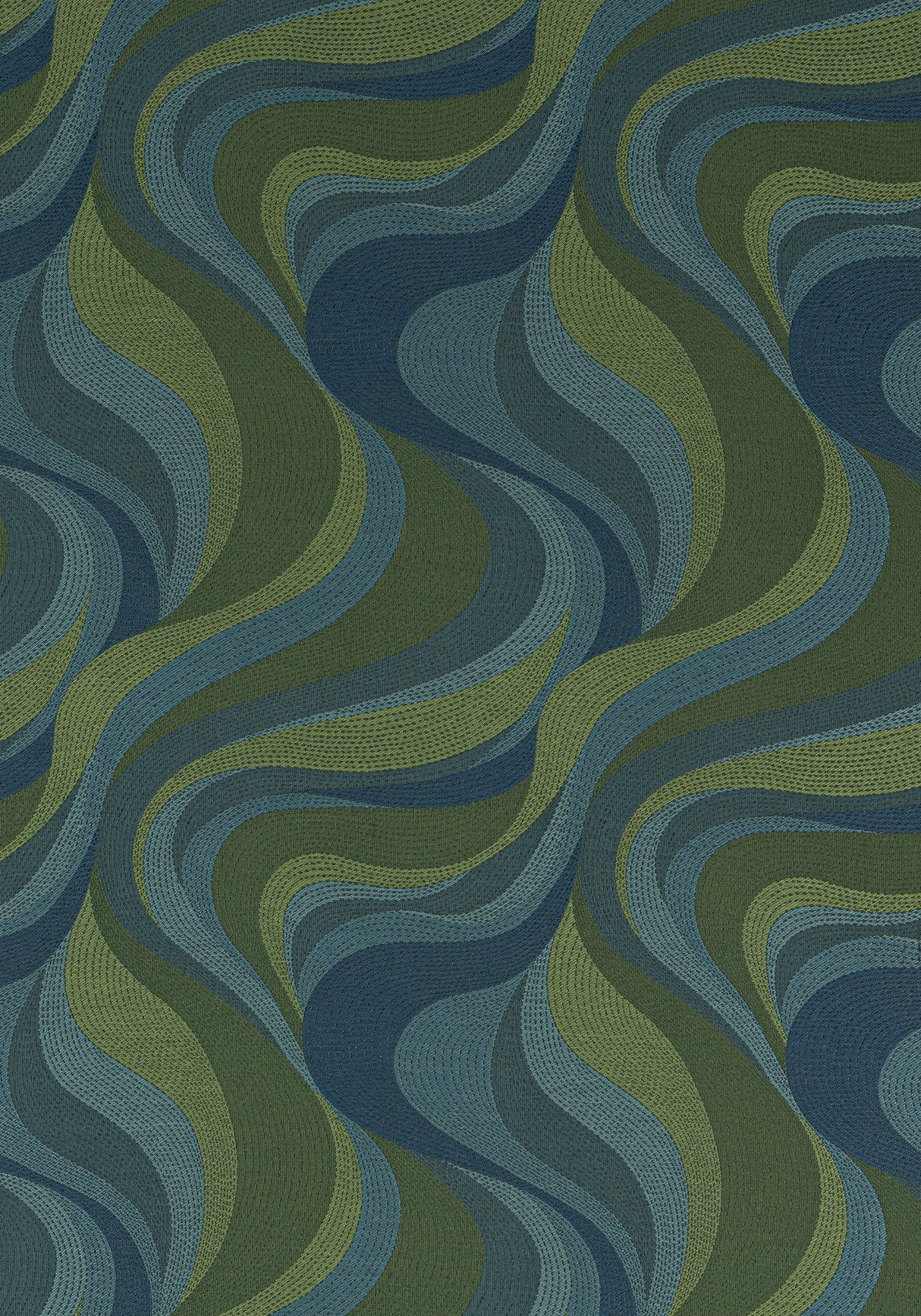 Thibaut W74200 PASSAGE Lagoon Fabric