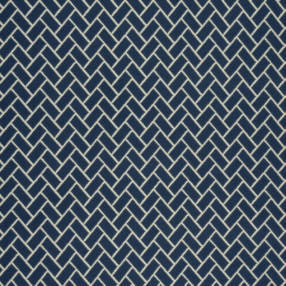 Thibaut W74224 COBBLESTONE Navy Fabric