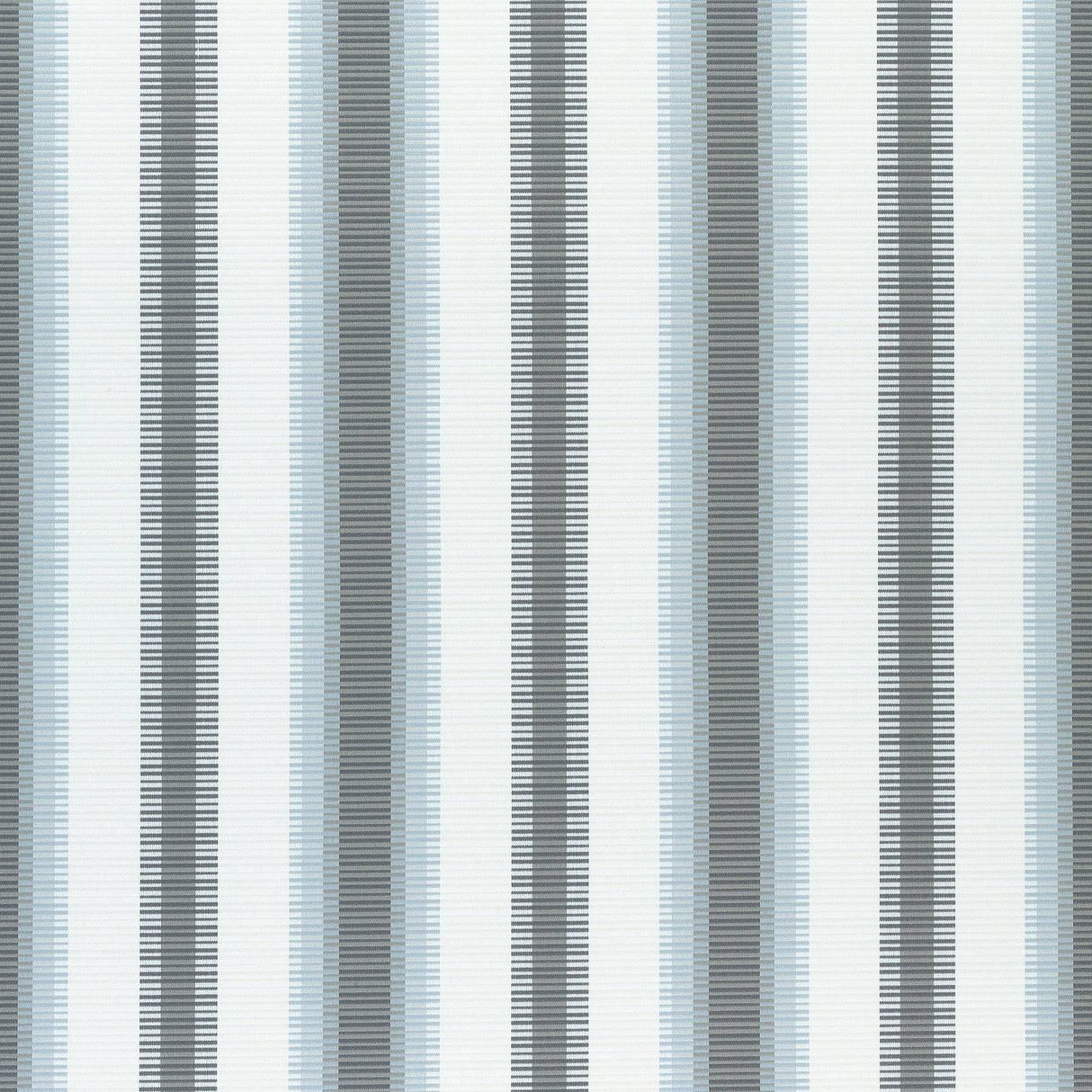 Thibaut W74667 SAMBA STRIPE Charcoal and Mineral Fabric