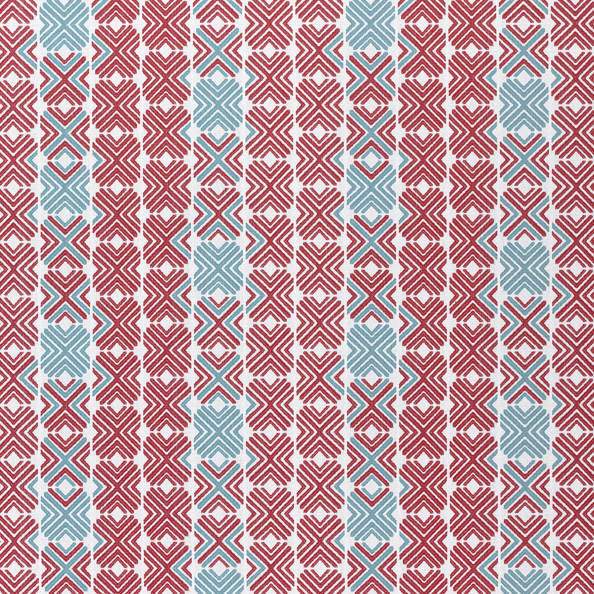 Thibaut W74681 JINX Pool and Cranberry Fabric