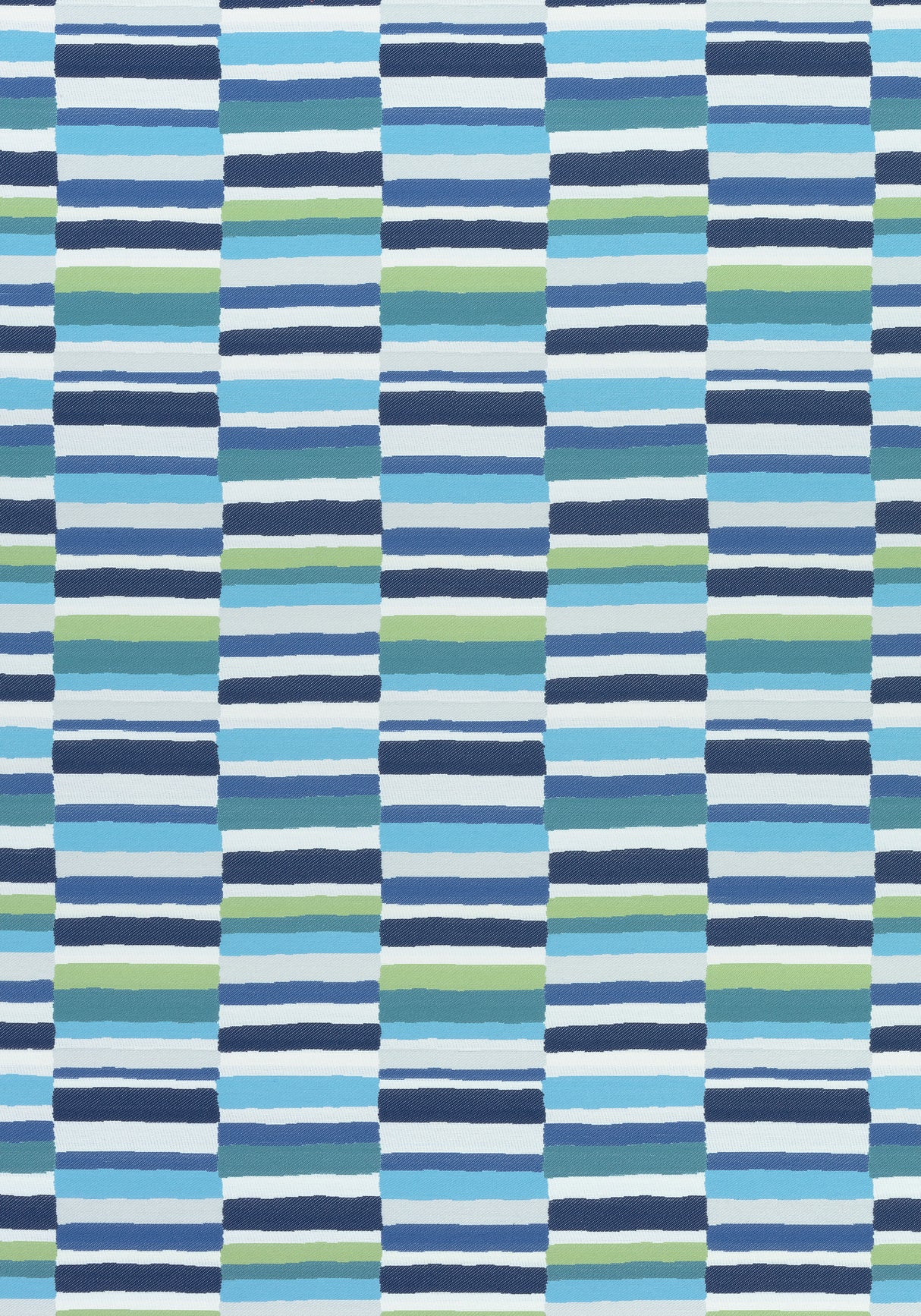 Thibaut W74686 CARNIVALE Blue and Green Fabric