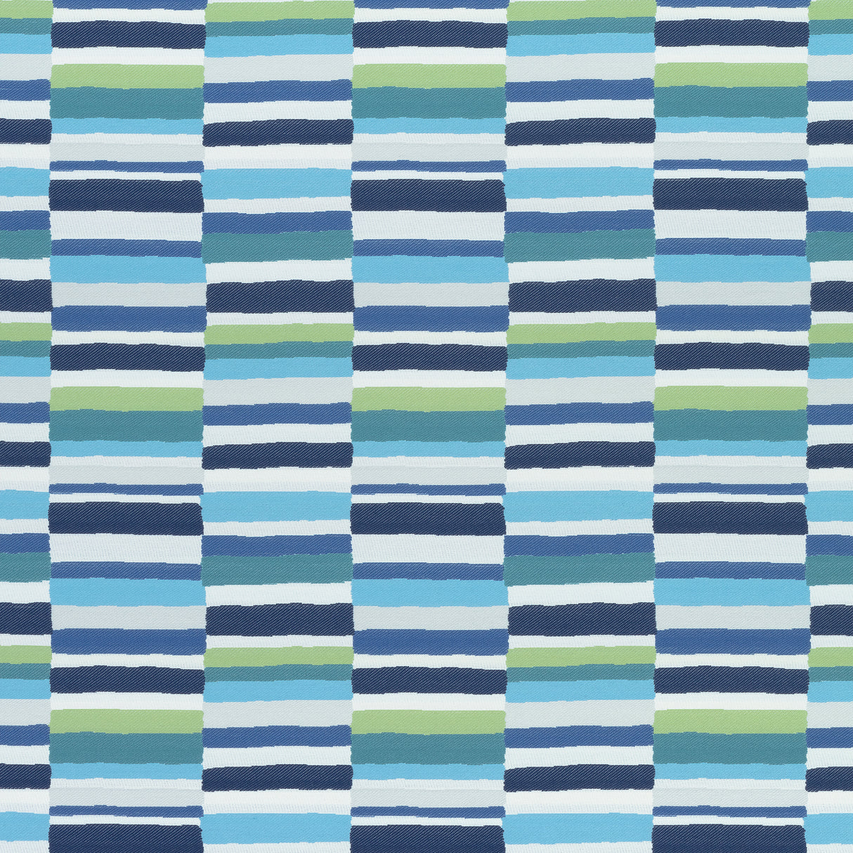 Thibaut W74686 CARNIVALE Blue and Green Fabric