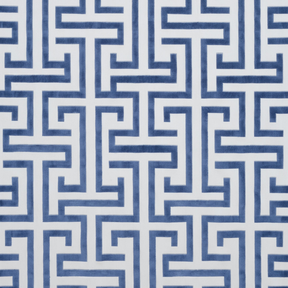 Thibaut W775471 MING TRAIL Navy Fabric