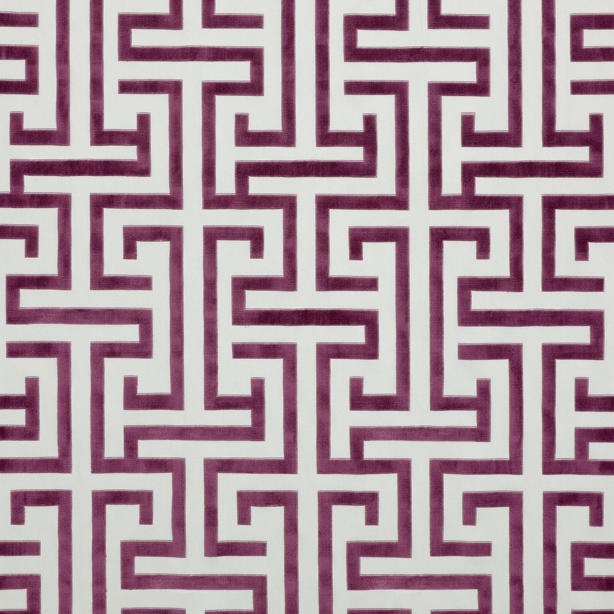 Thibaut W775472 MING TRAIL Eggplant Fabric