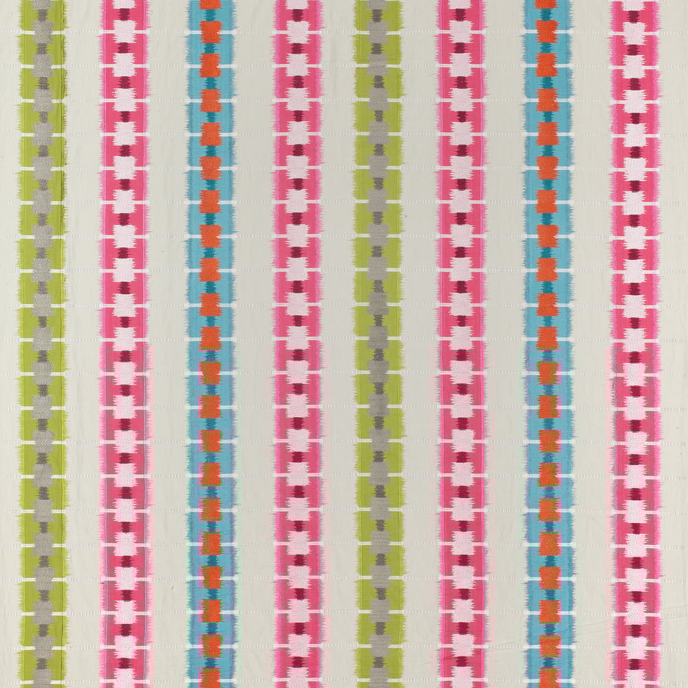 Thibaut W788713 SRI LANKA EMBROIDERY Pink Fabric