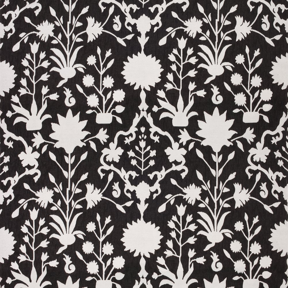 Thibaut W80054 SOLANA Black Fabric