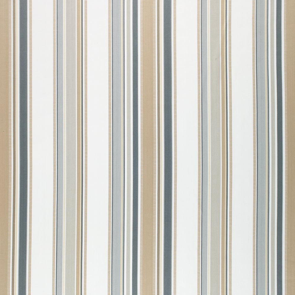 Thibaut W80102 BARNEGAT STRIPE Platinum and Gold Fabric