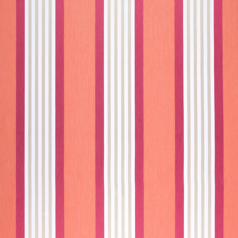 Thibaut W80115 EMERSON STRIPE Coral and Pink Fabric