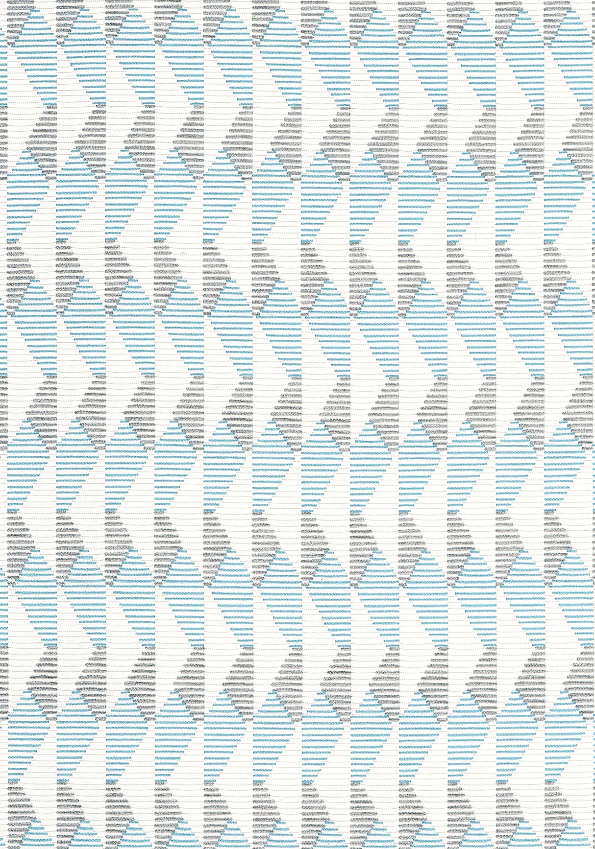 Thibaut W81603 HARPER Sterling and Sky Fabric