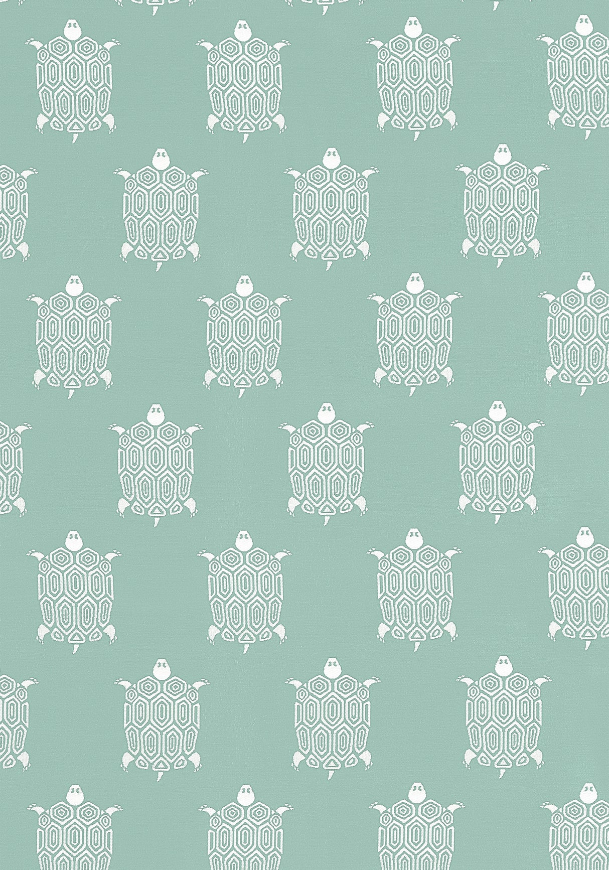 Thibaut W81631 TURTLE BAY Jade Fabric