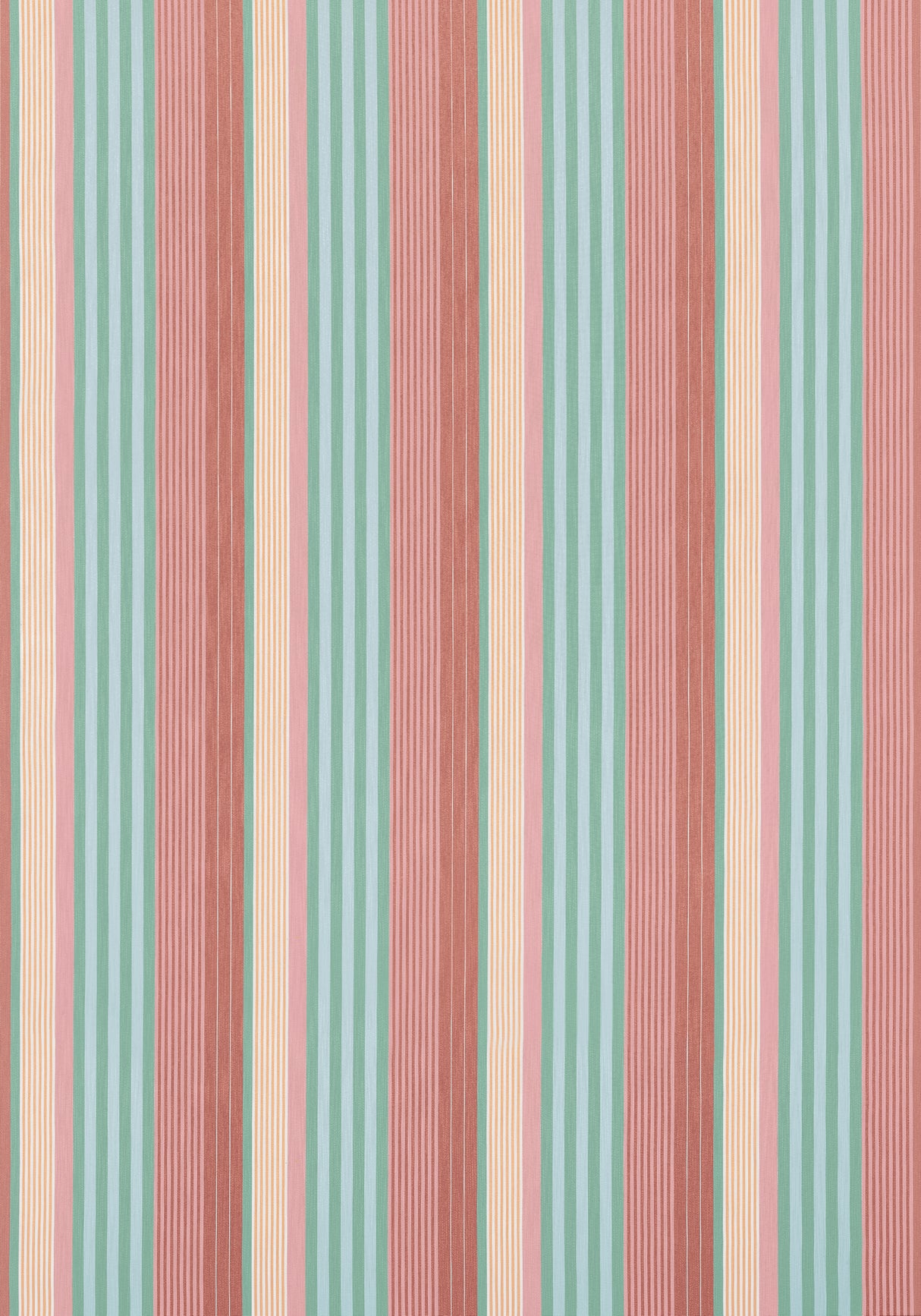 Thibaut W81701 ESPRIT STRIPE Pool and Spice Fabric