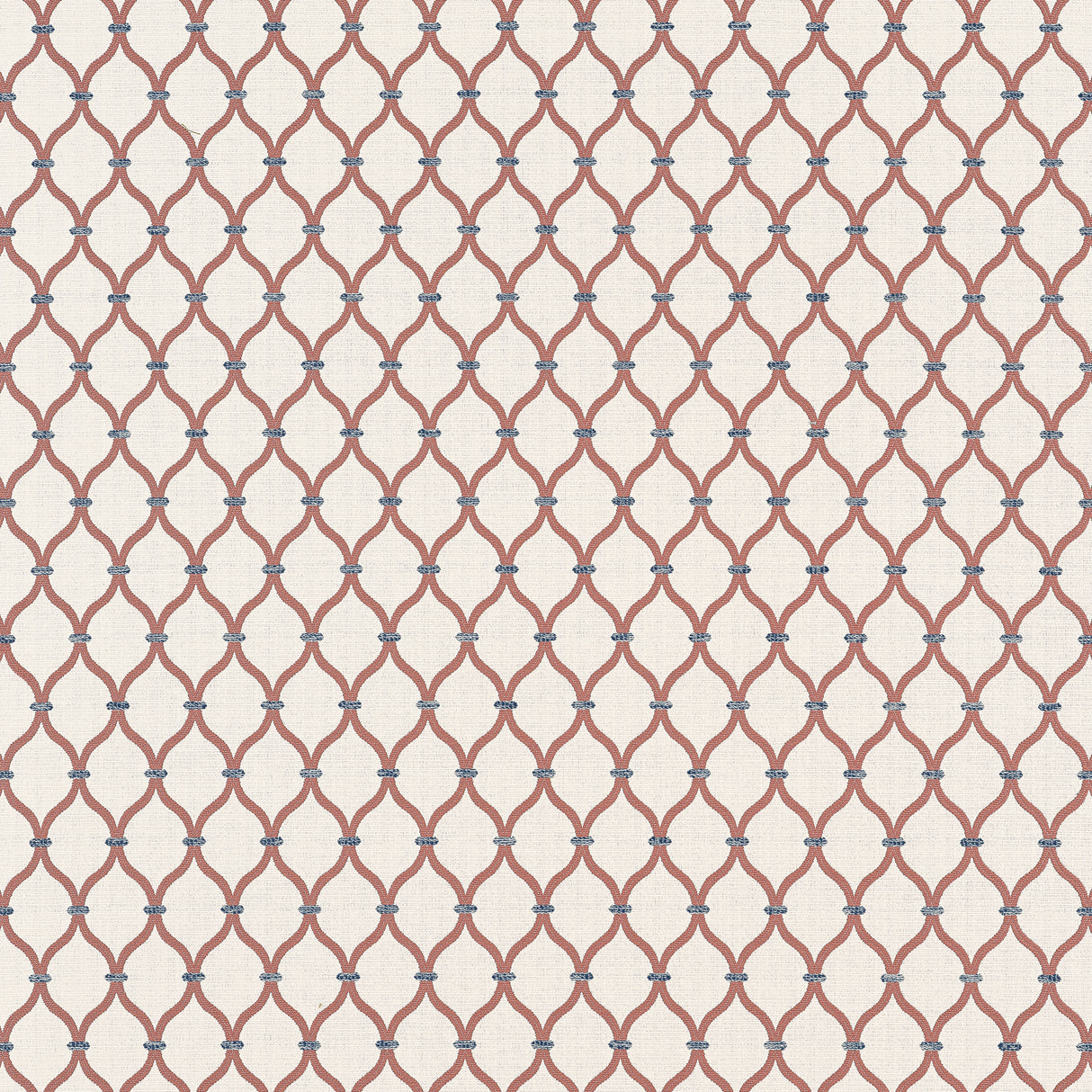 Thibaut W81935 CHANDLER Terracotta Fabric