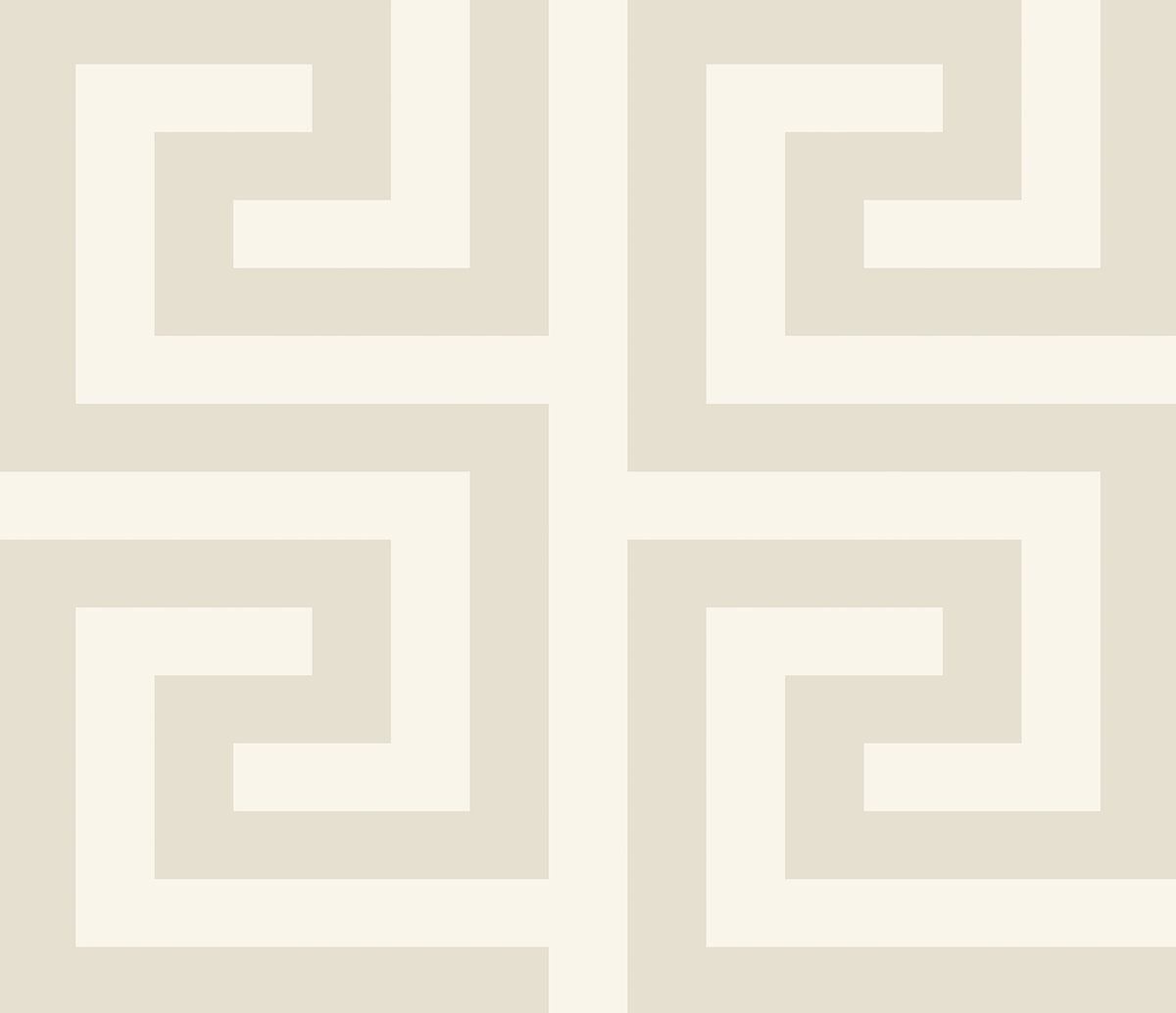 Seabrook Designs WH40330 Forte Greek Key Wallpaper