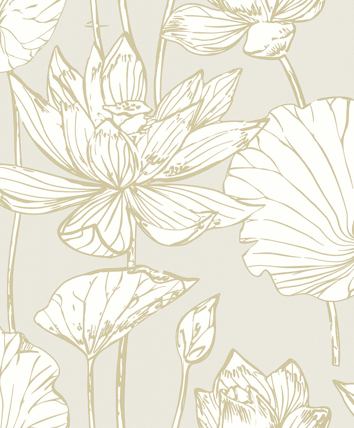 Seabrook Designs WH40706 Viola Floral Wallpaper