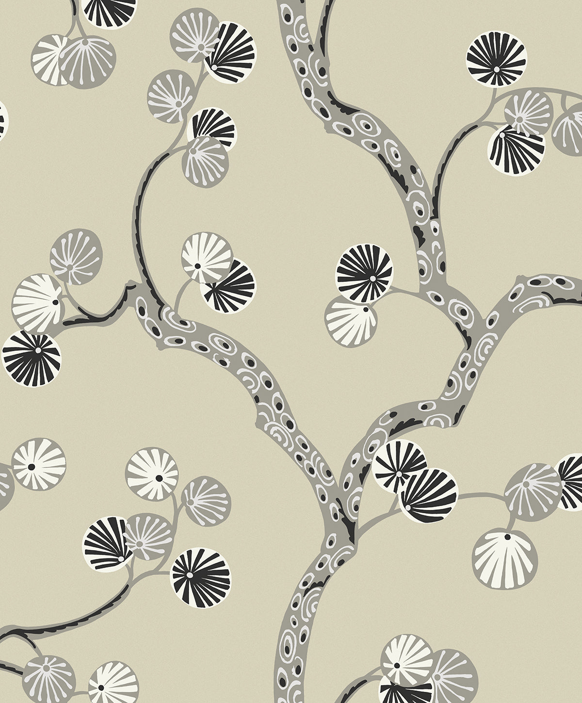 Seabrook Designs WH41015 Allegra Branches Wallpaper