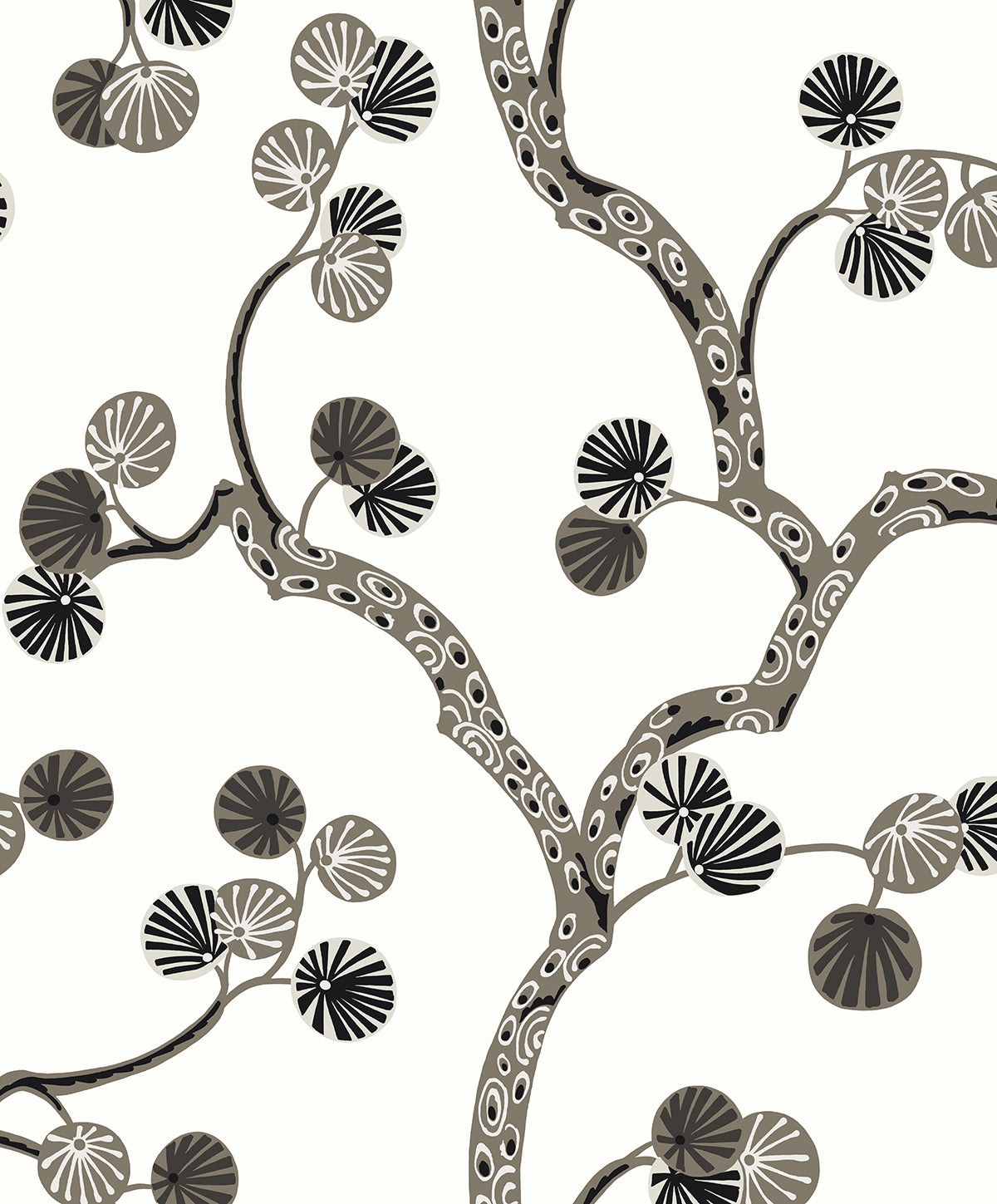 Seabrook Designs WH41018 Allegra Branches Wallpaper