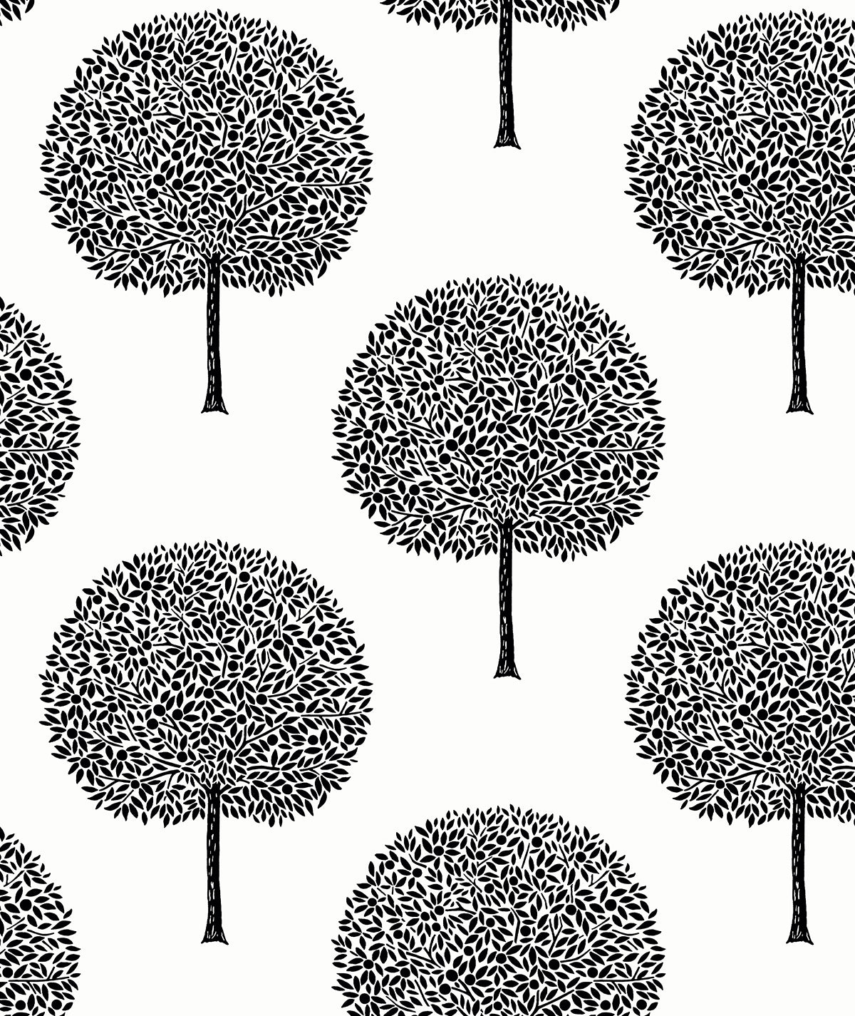 Seabrook Designs WH41800 Demi Trees Wallpaper