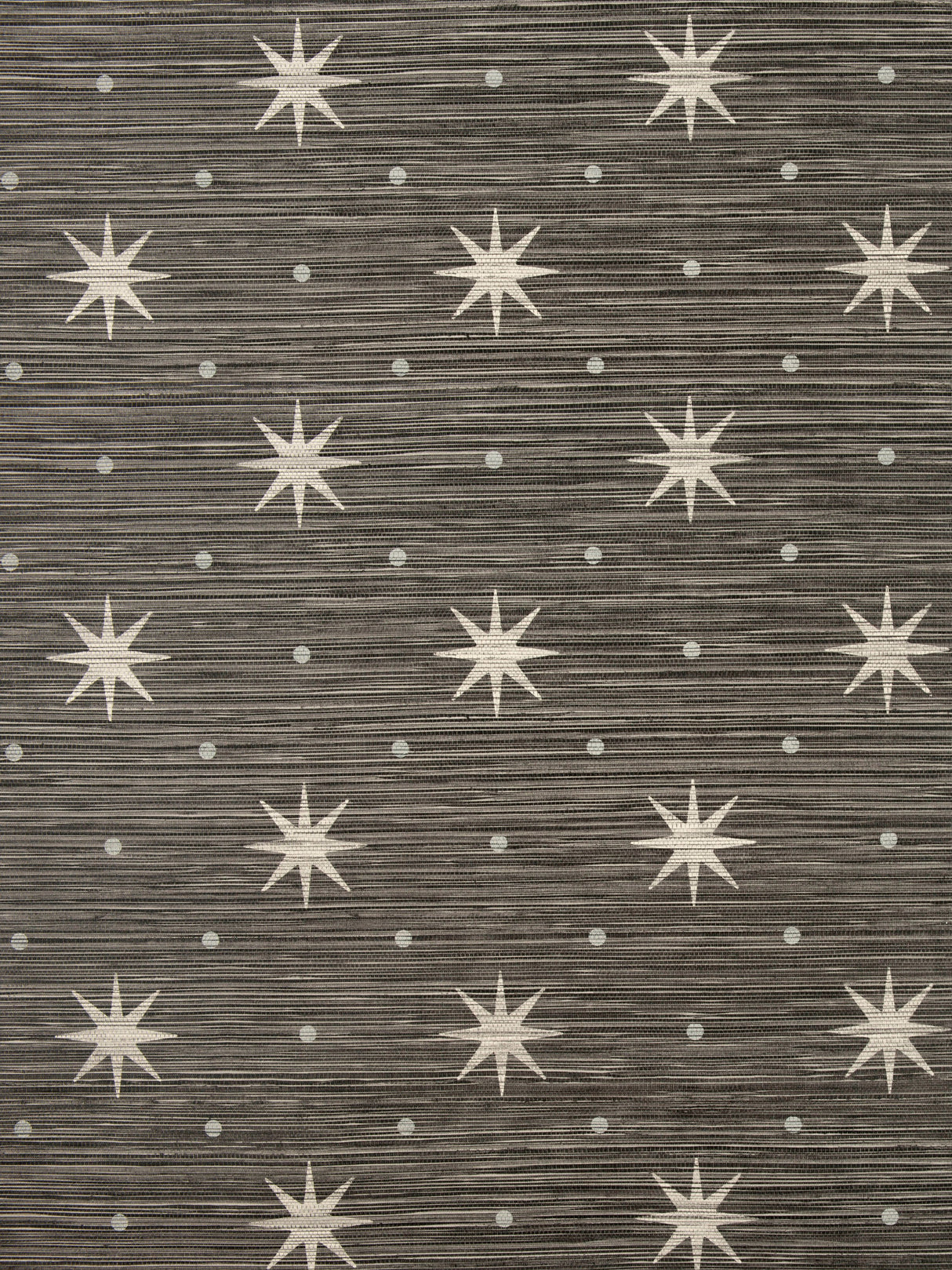 Scalamandre WHN000544002 BLACK BIG TRIXIE WALLPAPER - Eade's Wallpaper