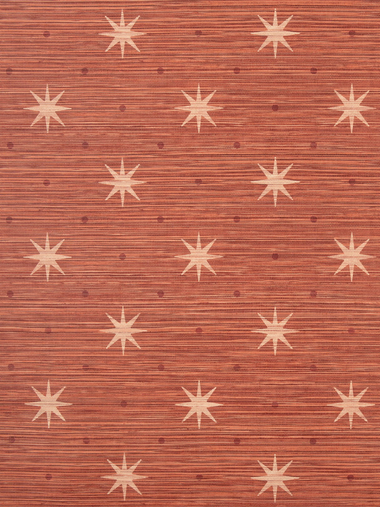 Scalamandre WHN000744002 RED BIG TRIXIE WALLPAPER - Eade's Wallpaper